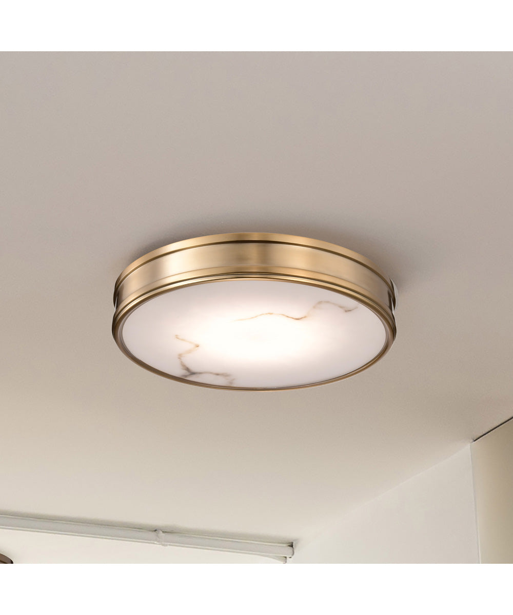 Kendall  Close-to-Ceiling Burnished Brass