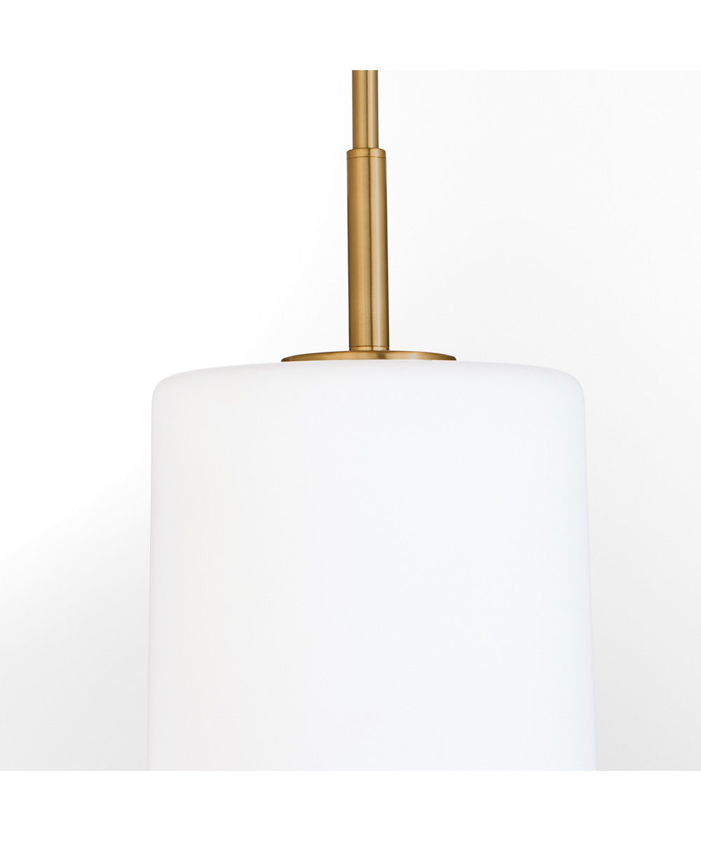 Rutherford 1-light Pendant Brushed Brass
