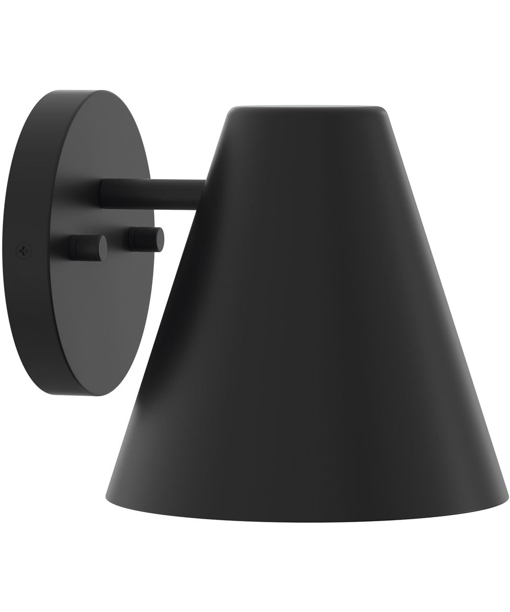 Mik Medium Outdoor Wall Light Matte Black