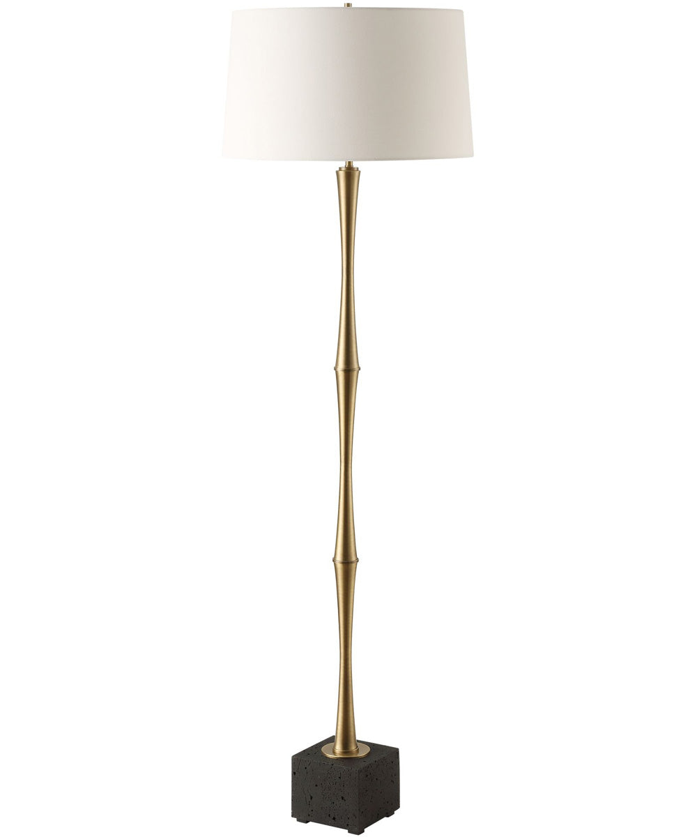 Shino Antique Brass Floor Lamp