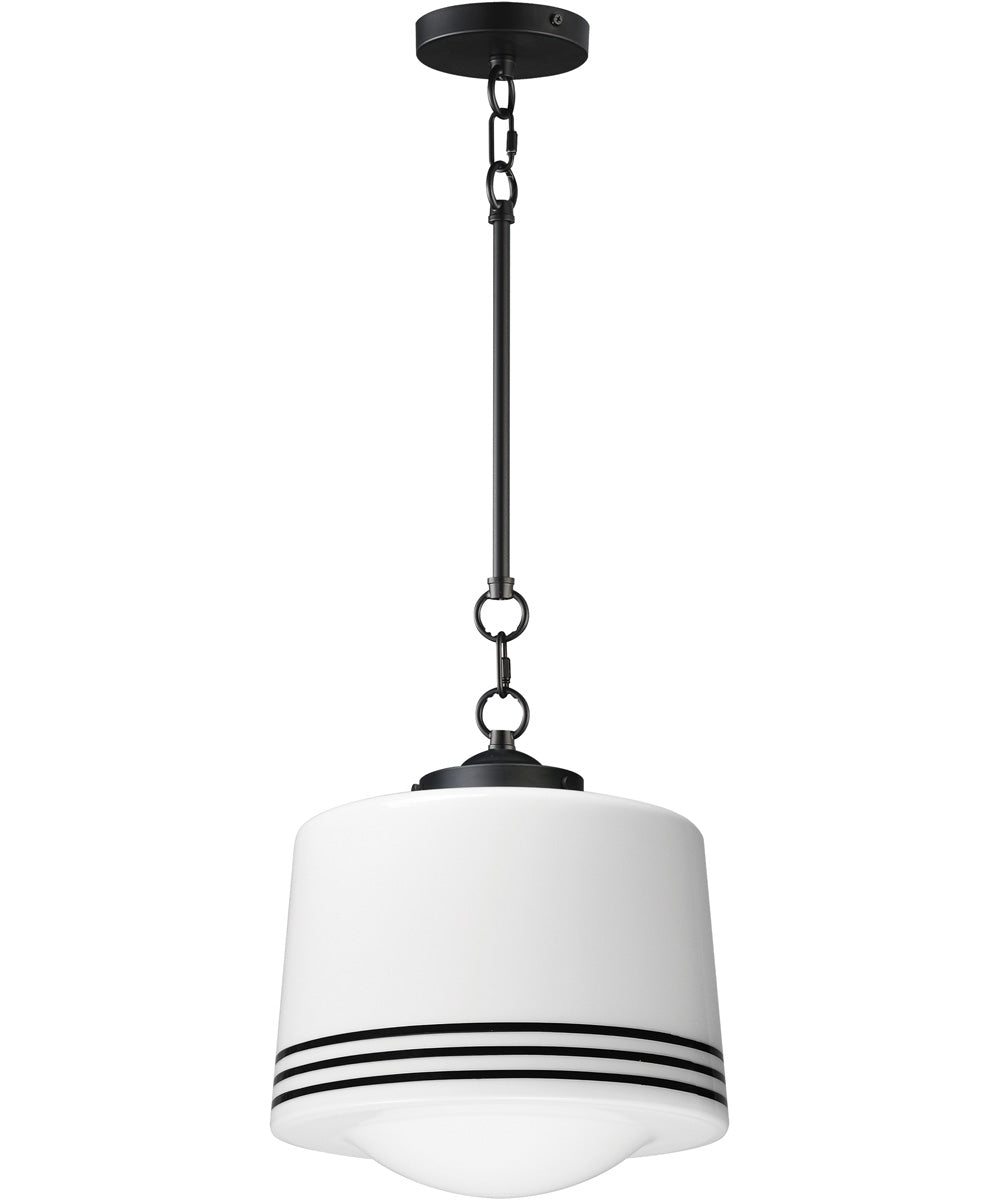 Eureka 1-Light Pendant Black