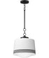 Eureka 1-Light Pendant Black