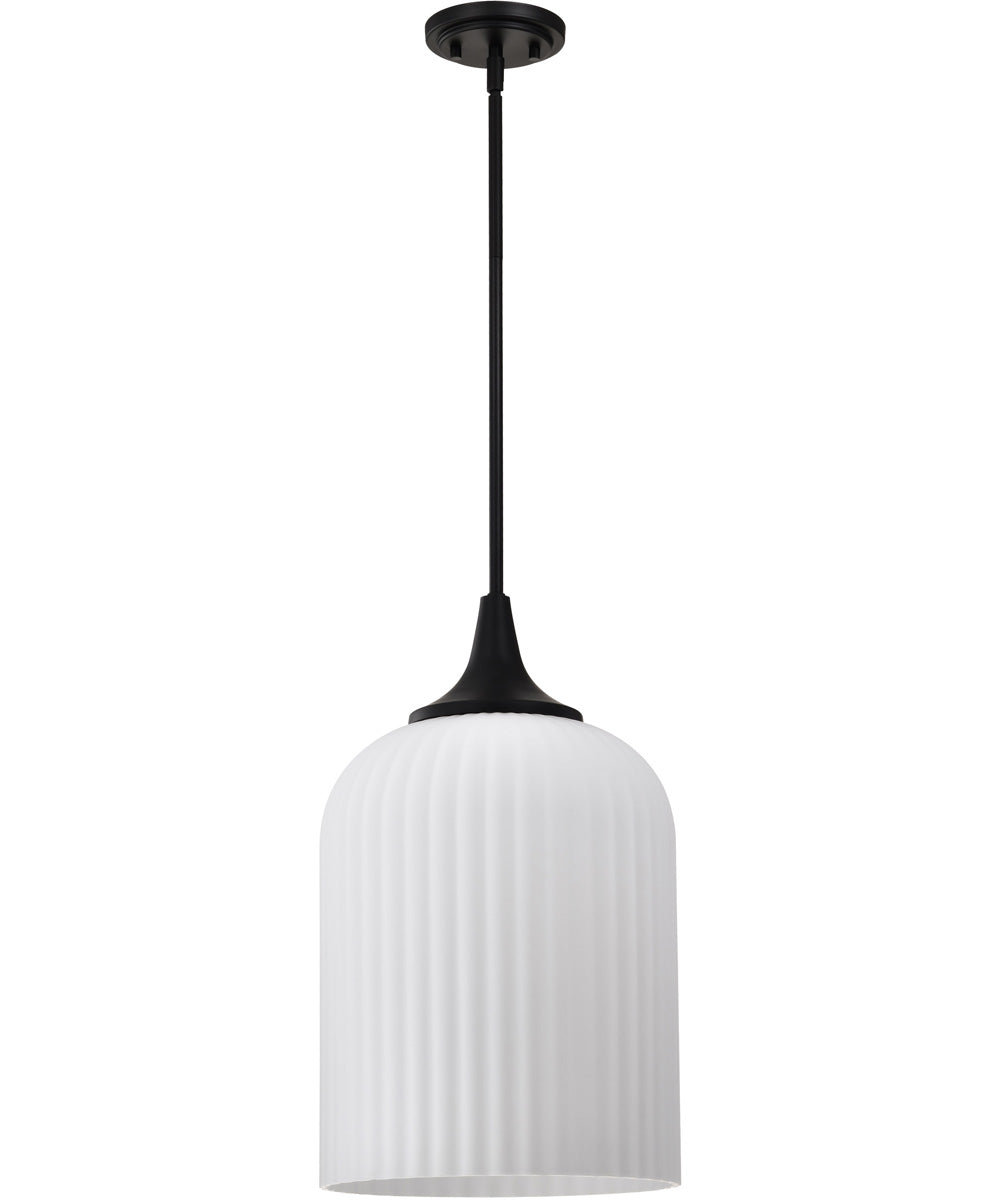 Solara 1-Light Pendant Matte Black
