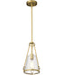 Valentine 1-Light Pendant Vintage Brass