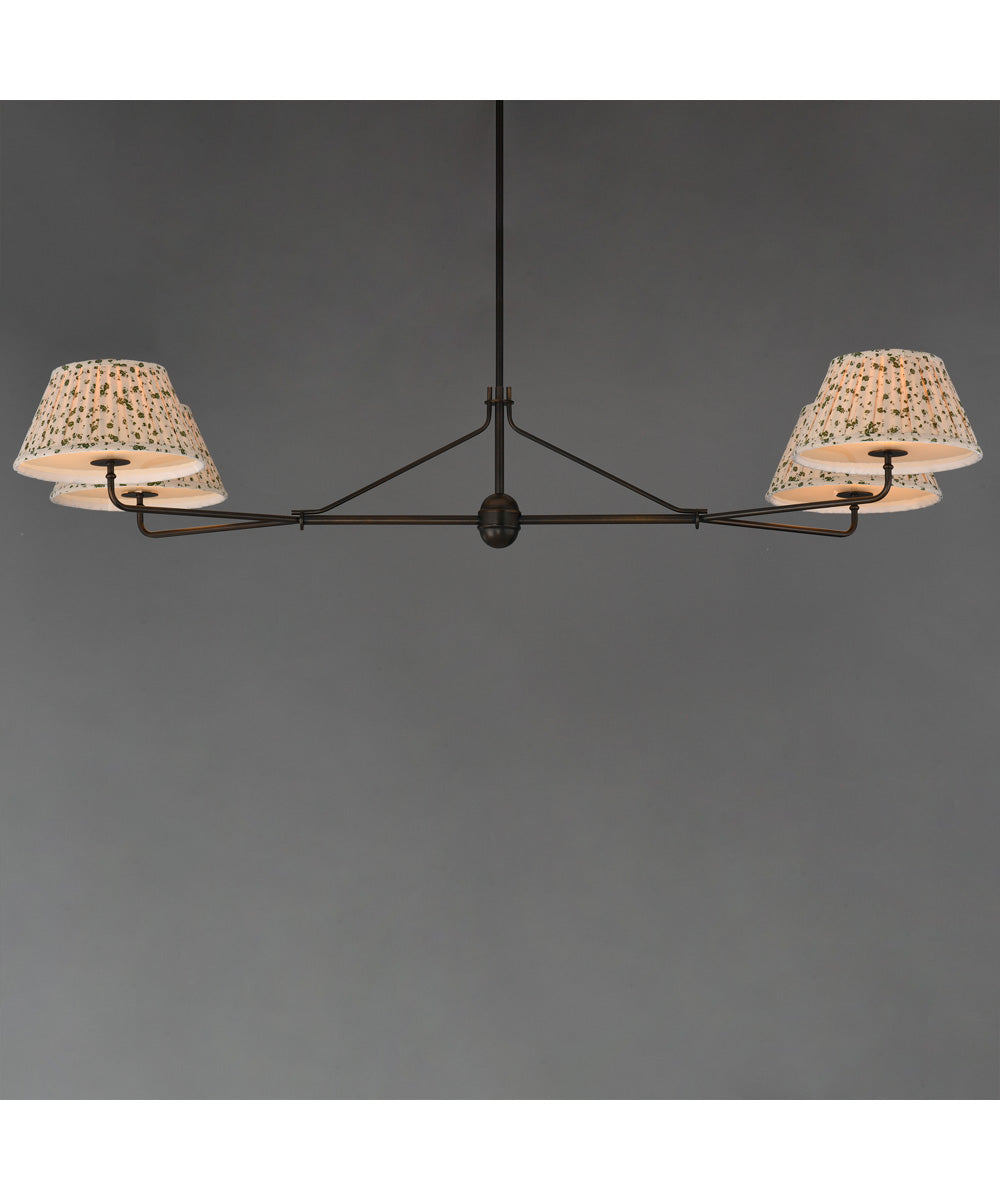 Dunbridge 4-Light Chandelier Antique Bronze