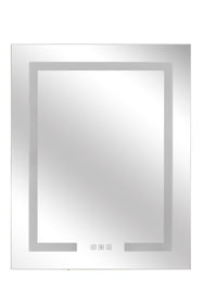 LED Cabinet Mirror 1-Light Mirror White