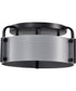 Altos 3-Light Close-to-Ceiling Matte Gray