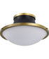 Lafayette 3-Light Close-to-Ceiling Matte Black