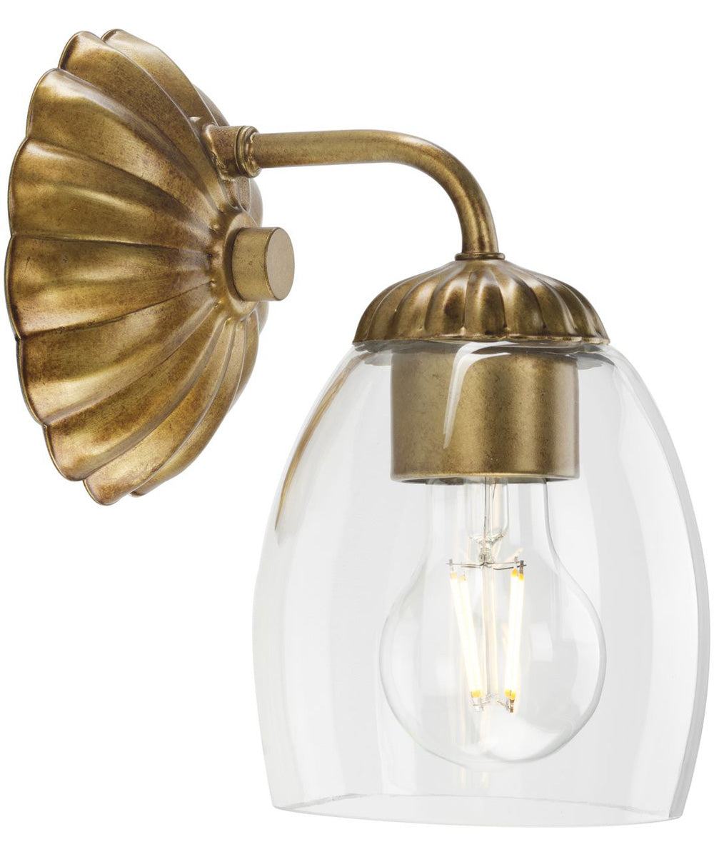 Quillan 1-Light Transitional Bath & Vanity Light Gold Ombre
