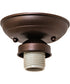 8" Wide Tiffany Fishscale Flushmount