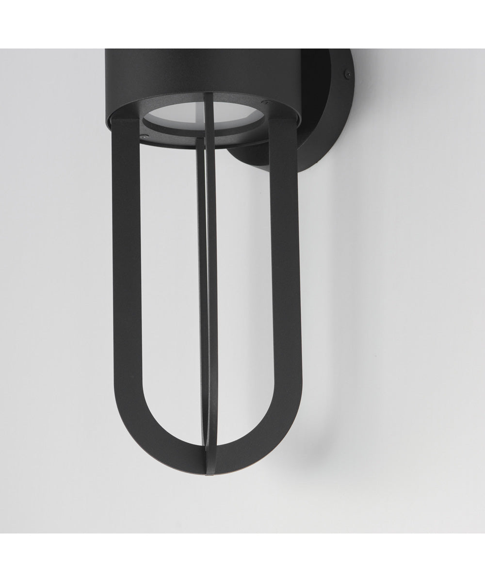 Quayside VX 14 inch  Outdoor LED Wall Sconce Black