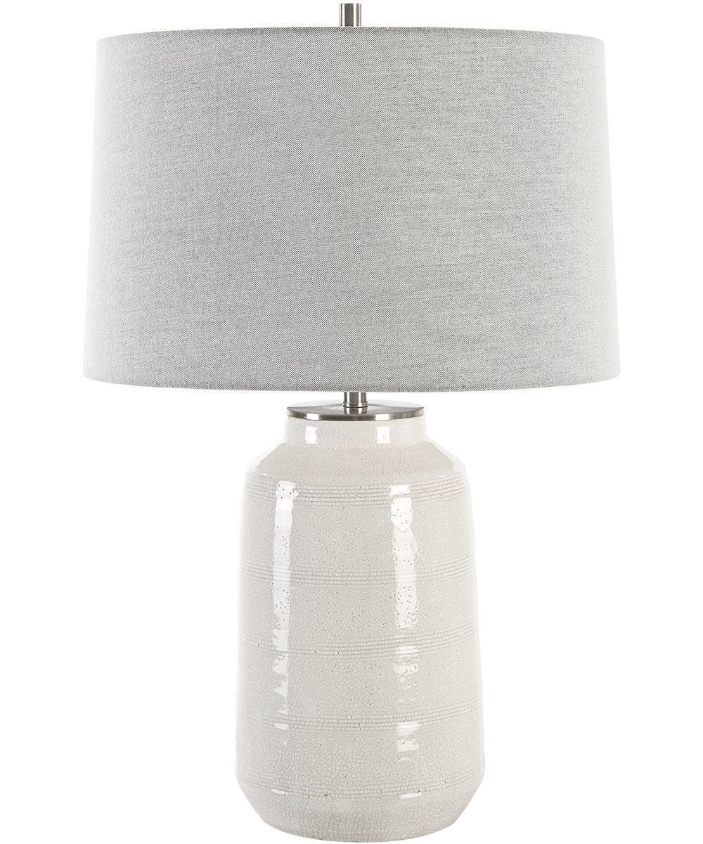 Odawa White Farmhouse Table Lamp