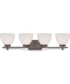 33"W Bentley 4-Light Vanity & Wall Hazel Bronze