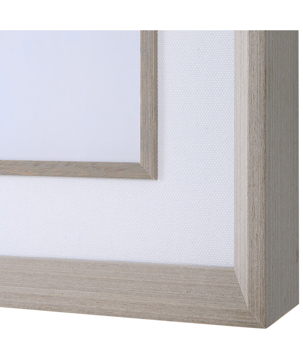 Mist Shapes Framed Prints, Set of 2