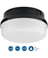 Hard Nox 9" Round Flush Mount Light Black