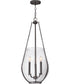Farrin 3-Light Medium Pendant in Gunmetal