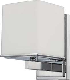 5"W Bento 1-Light Vanity & Wall Polished Chrome