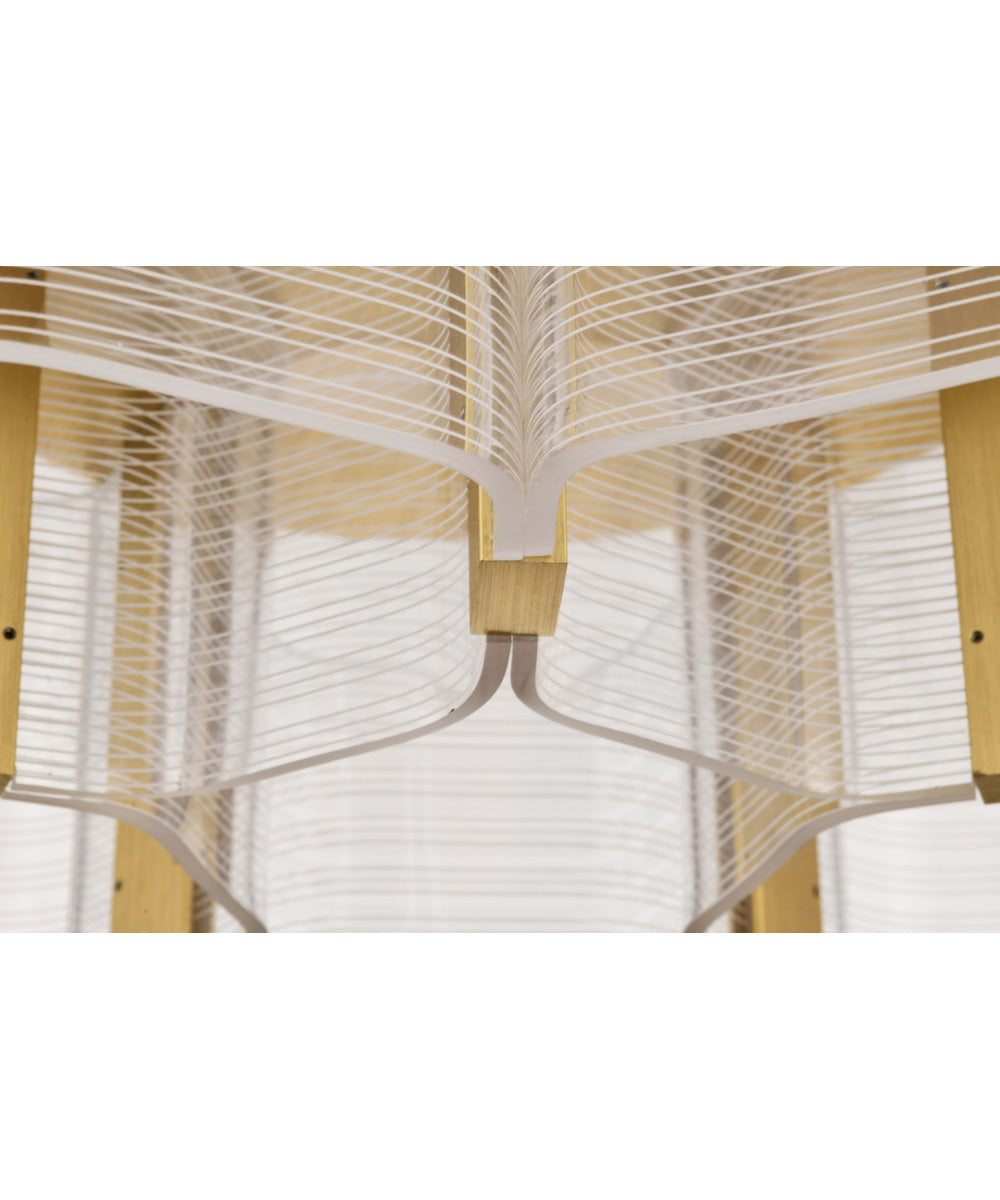 Kenzo  Close-to-Ceiling Polished Anodized Bronze