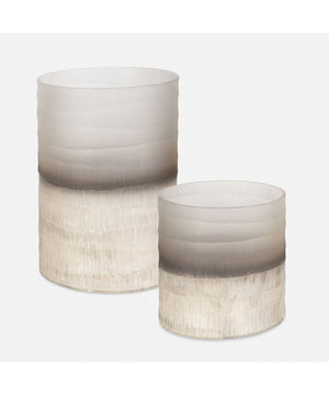 Ombra Modern Vases, Set of 2