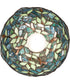 8" Wide Nightfall Wisteria Pendant