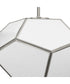 Latham 18 in. 3-Light Flush Mount Brushed Nickel