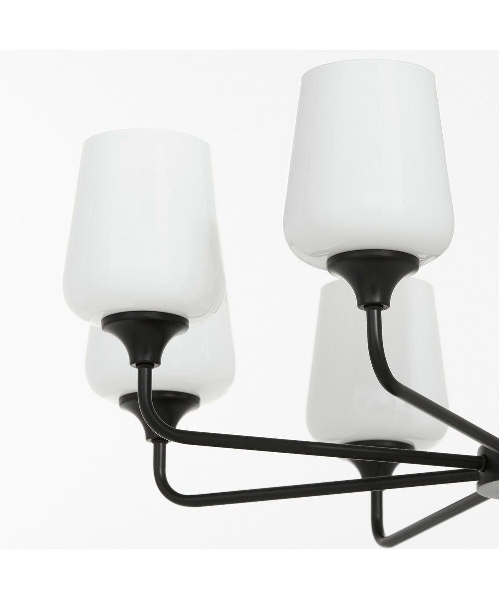 Raymond Chandelier Matte Black
