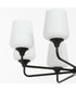 Raymond Chandelier Matte Black