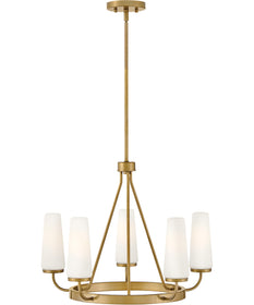 Selma 5-Light Medium Single Tier in Gold