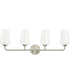 Celino 4-Light Bath & Vanity Brushed Nickel