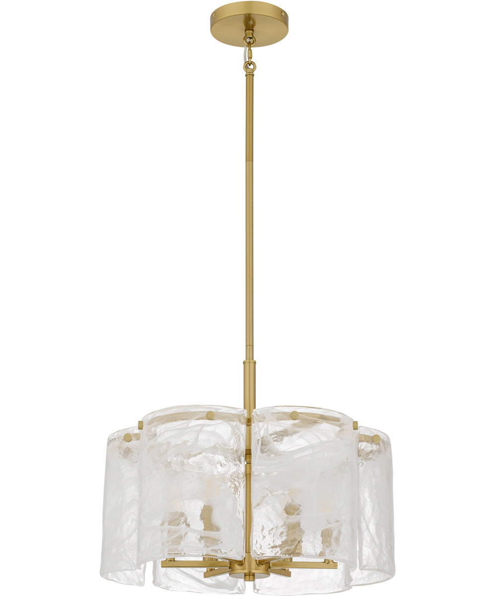 Maisie 6-light Pendant Brushed Gold