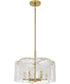 Maisie 6-light Pendant Brushed Gold