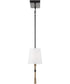 Hollis 5 -Light-Linear Chandelier Matte Black with Hammered Gold