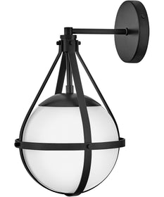 Colby 1-Light Small Single Light Sconce in Black