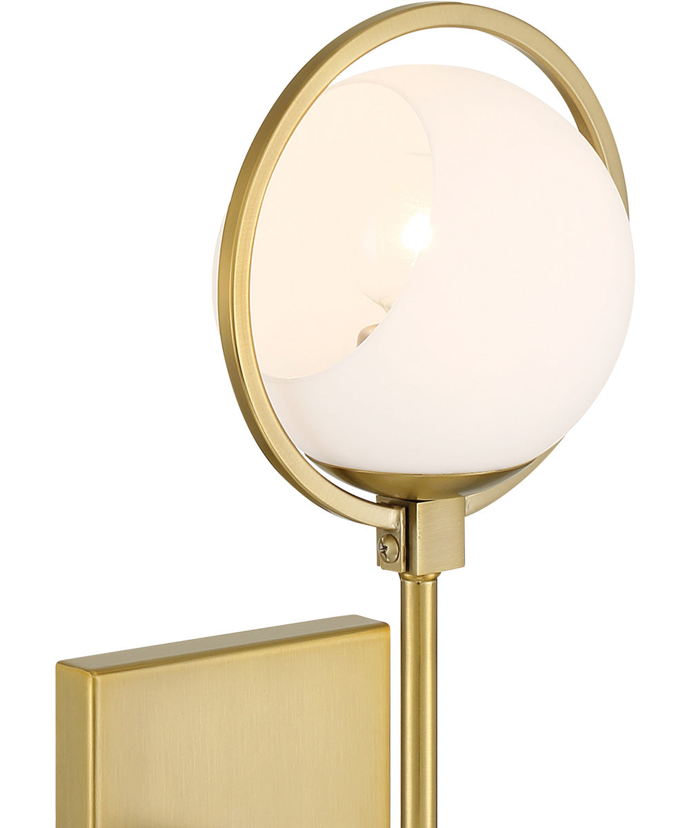 Teatro 1 Light Wall Sconce  Brushed Gold