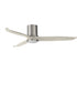 Woodwind 52 inch Solid Wood Blade Hugger Fan w LED Satin Nickel
