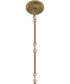 Pilar Two-Tier 9-Light Chandelier Brushed Gold