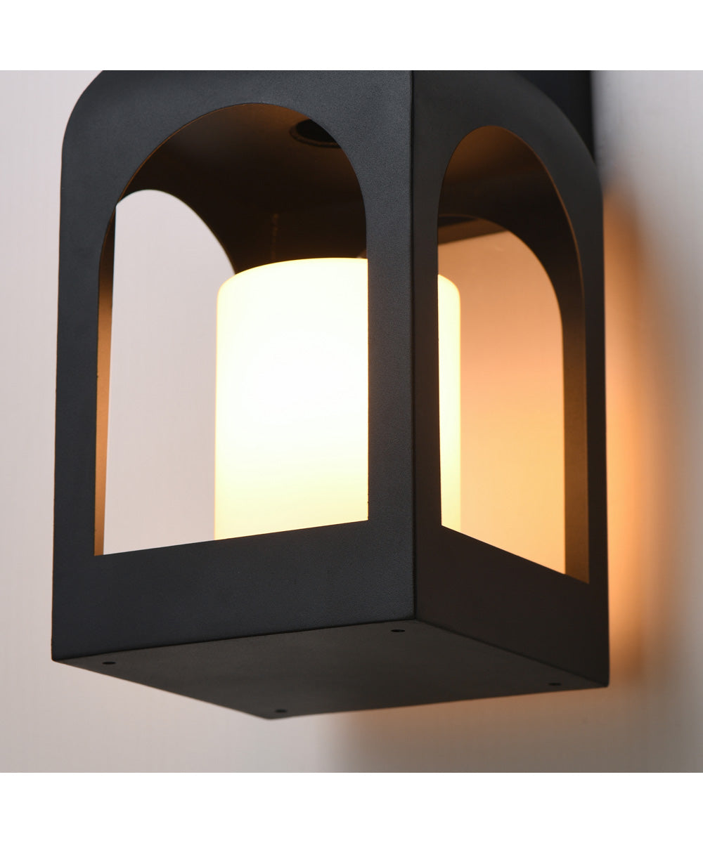 Marrakech 1-Light Wall Sconce Small Black