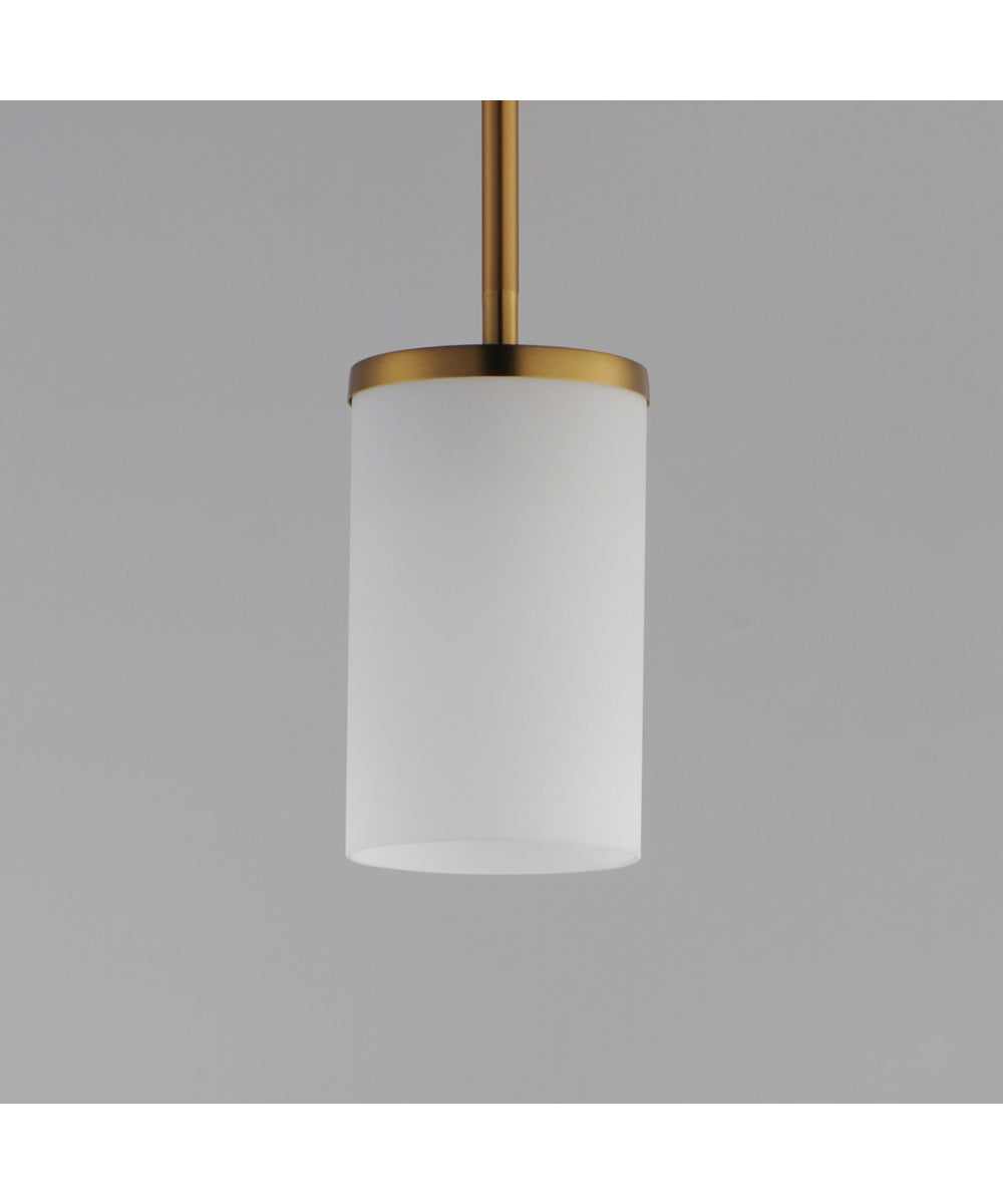 Lateral Mini Pendant Satin Brass