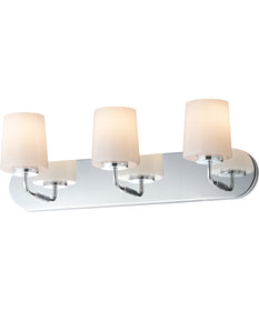 Durham 3-Light Strip Bath Vanity Polished Chrome
