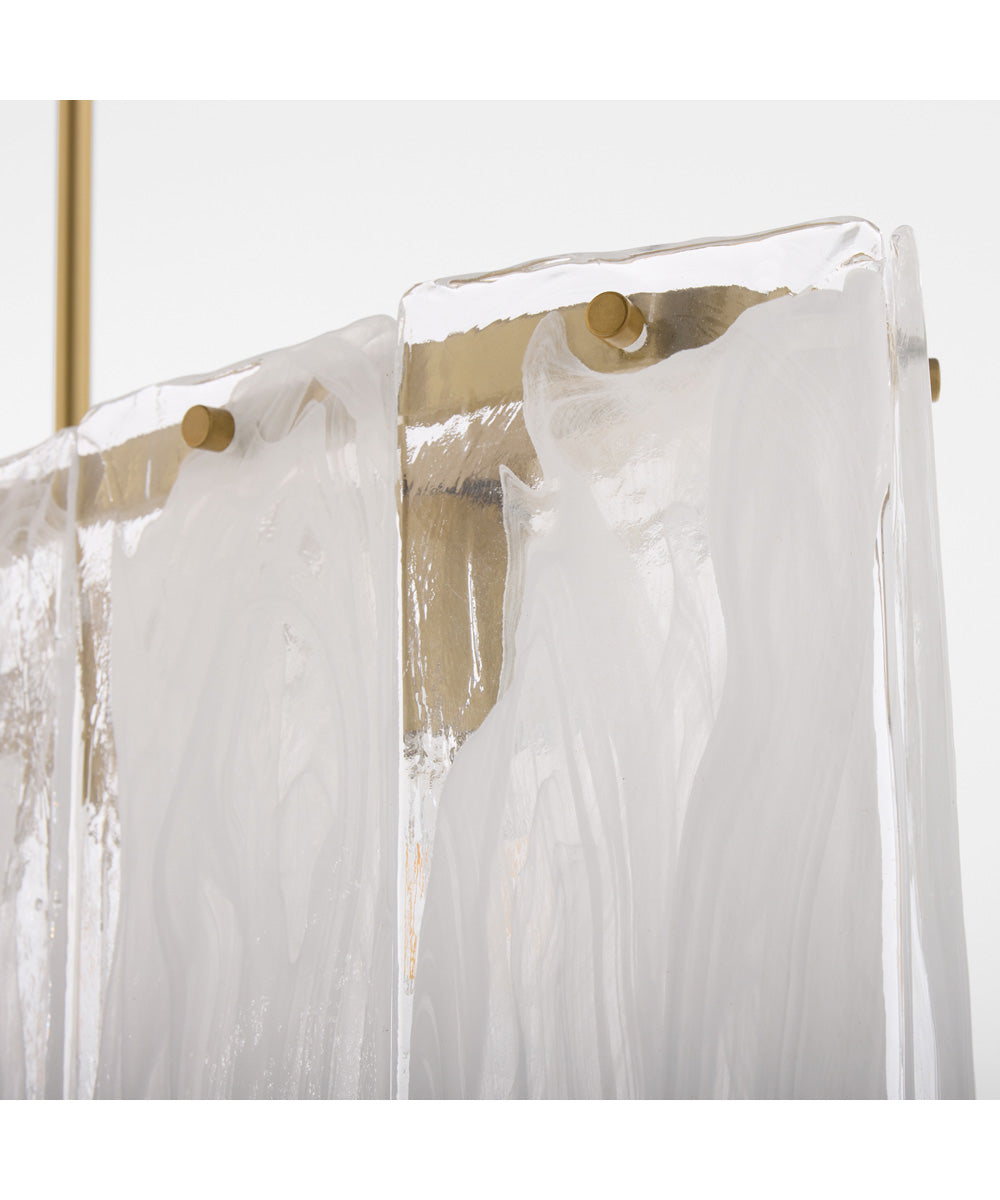 Prestige 6-light Pendant Aged Brass