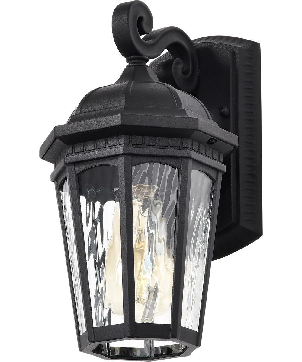 East River 1-Light Outdoor Matte Black