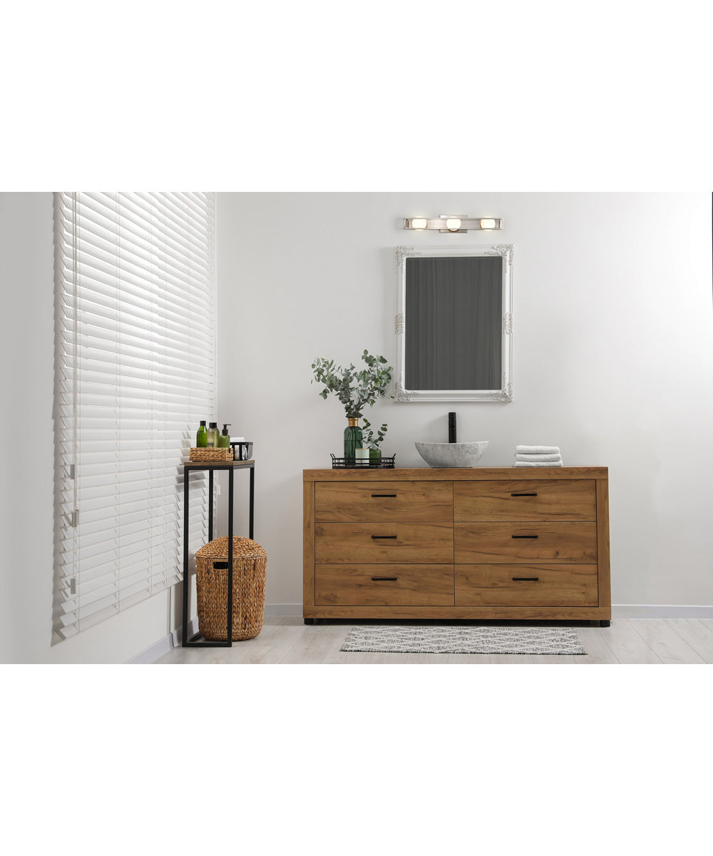 Jenkins 3-Light Vanity & Wall Brushed Nickel