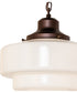 13" Wide Revival Schoolhouse Pendant