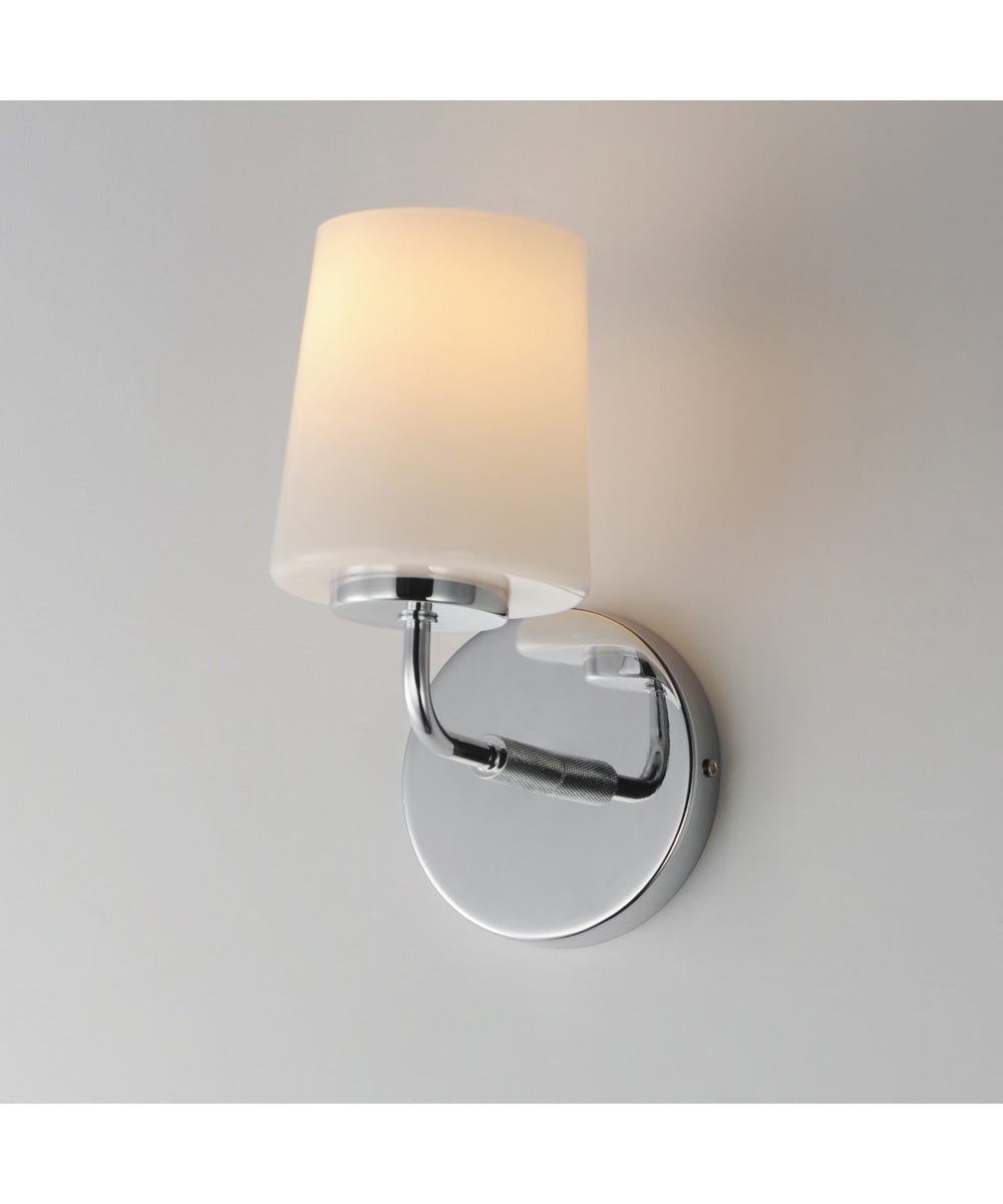 Durham 1-Light Wall Sconce Polished Chrome