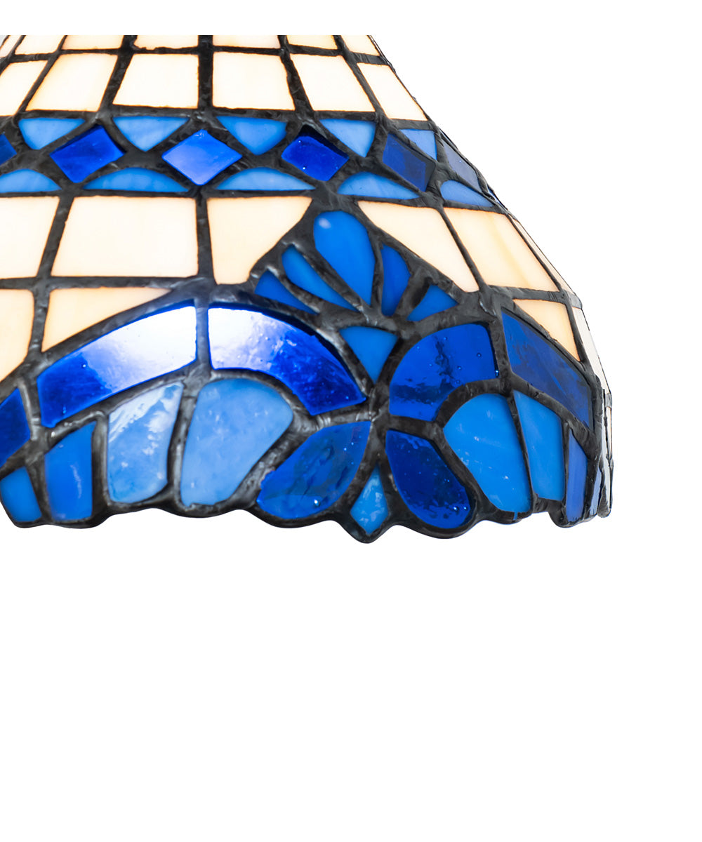 7" Wide Baroque Flushmount