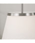 Drake 1-Light Pendant Brushed Nickel