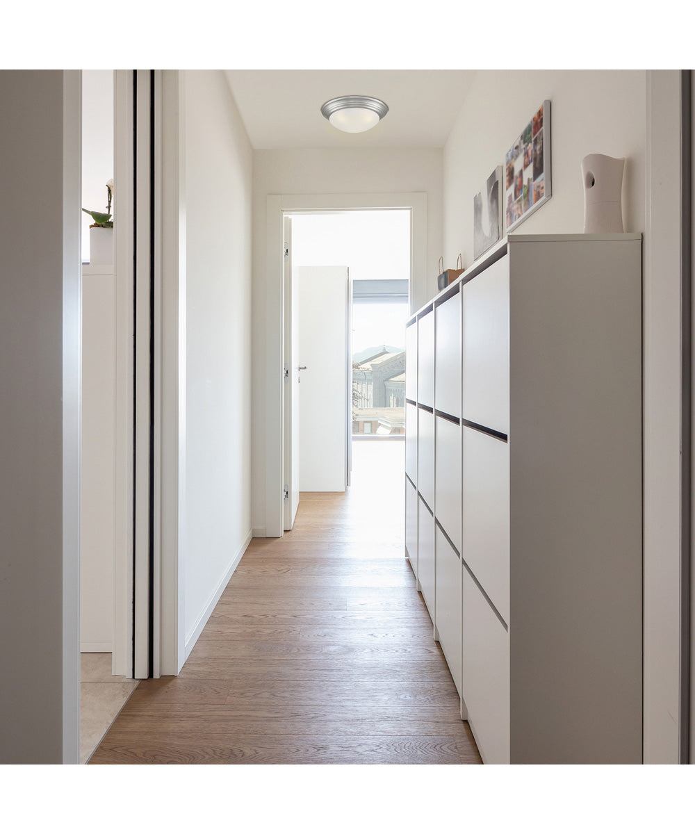 Tap 2 Light Flush Mount Brushed Nickel