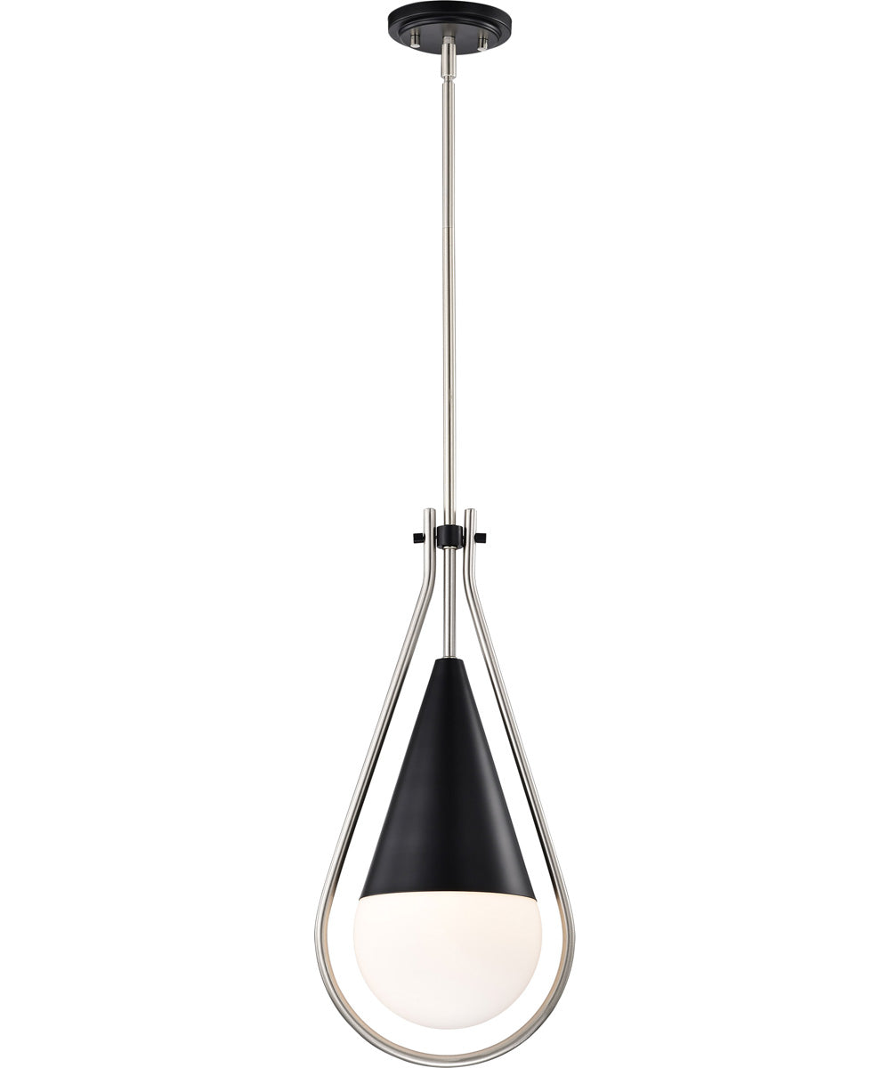 Admiral 1-Light Pendant Matte Black