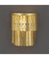 Regalia 1-Light Wall Sconce Gold Leaf