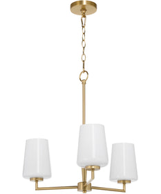 Goodwin Chandelier Aged Brass